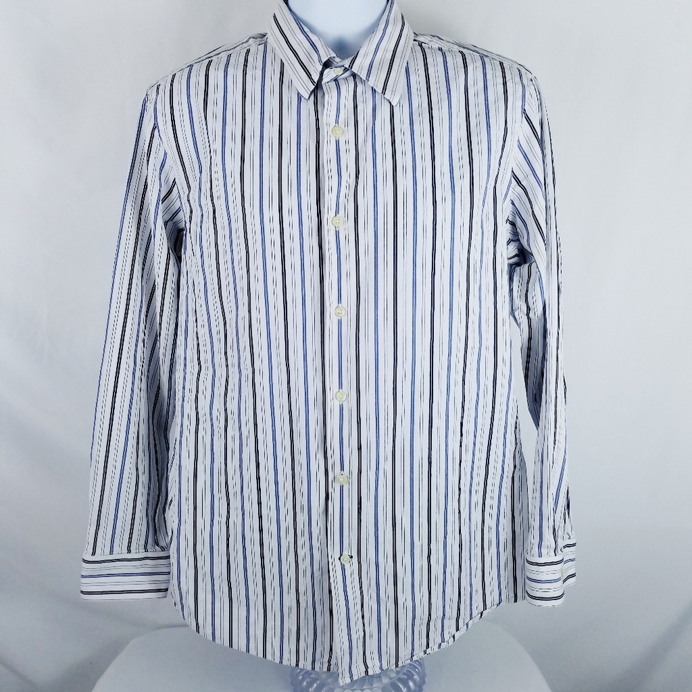 Banana Republic Mens Size L 16-16.5 Fitted shirt